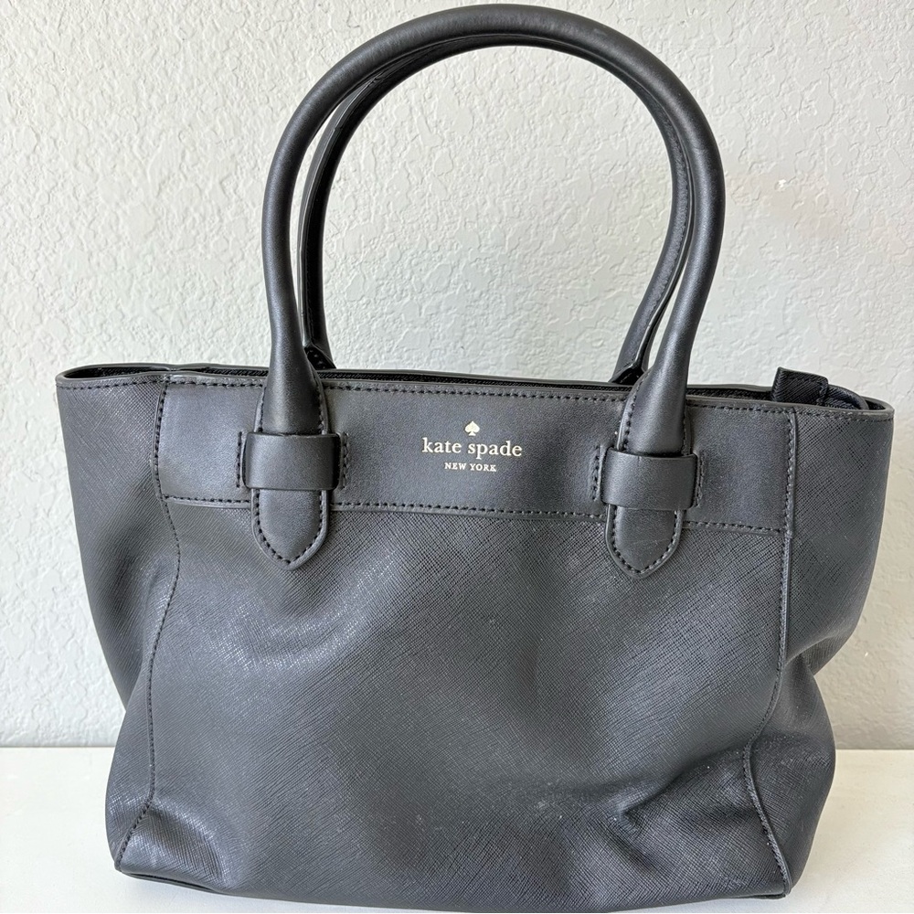 Kate Spade Melanie Satchel Black Women’s Handbag ~Very Good